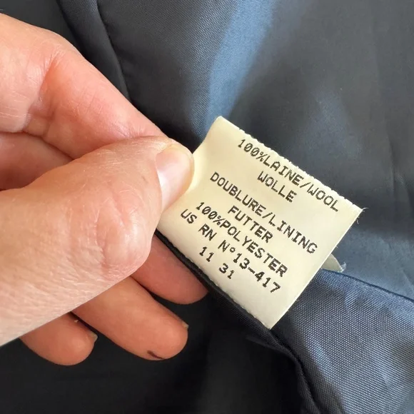 Saint James Galion pea coat, size medium fits large - Picture 10 of 13